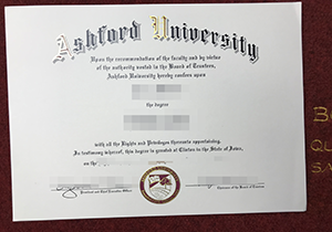 Ashford University copy degree