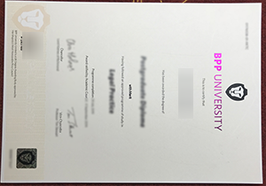 Buy fake BPP university diploma