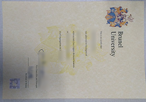 Buy fake Brunel University London diploma