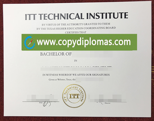 ITT Technical Institute degree