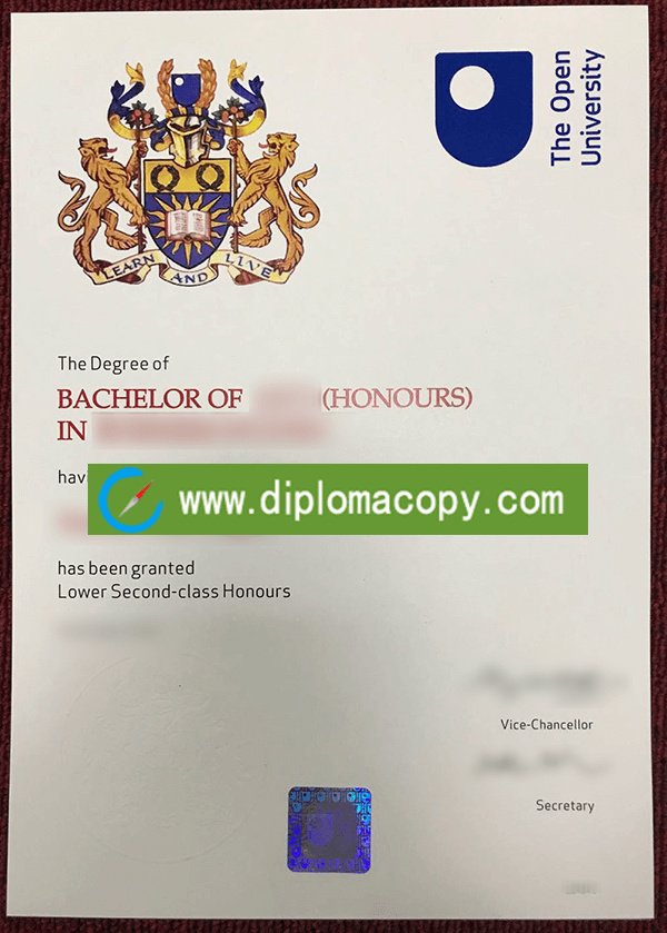 buy 2021 Open University diploma