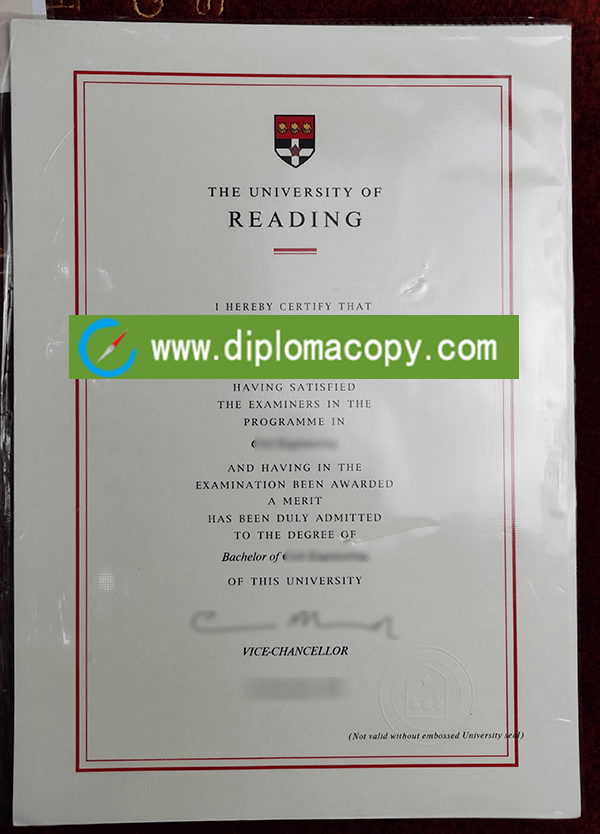 Buy fake University of Reading degree