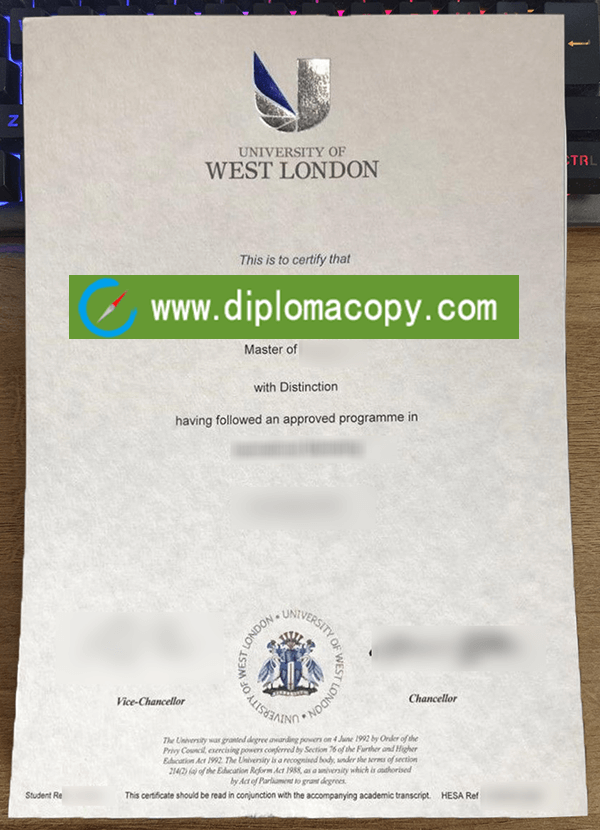 UWL diploma