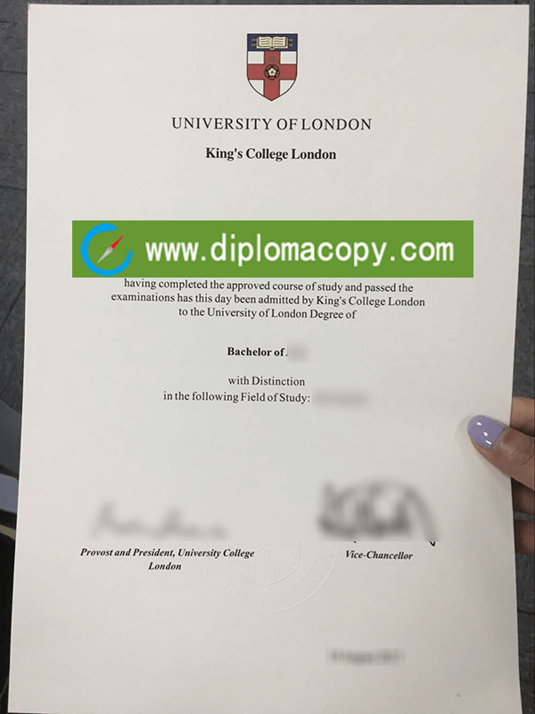 KCL diploma