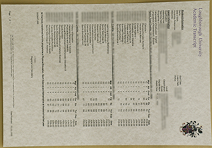 Buy fake Loughborough University transcript