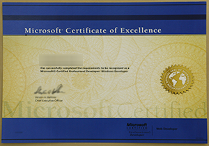 Microsoft Certificate