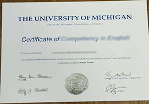 Buy fake University of Michigan certificate