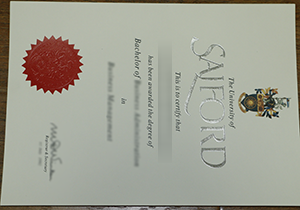 University of Salford diploma