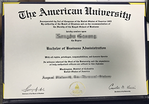 American University degree