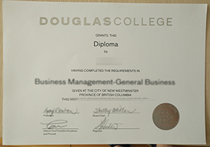 Douglas College diploma