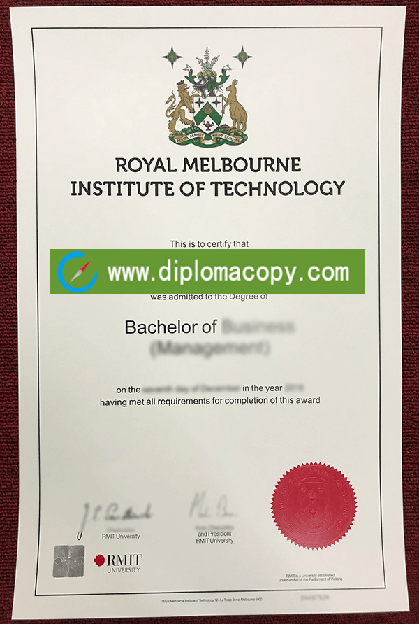 RMIT fake diploma