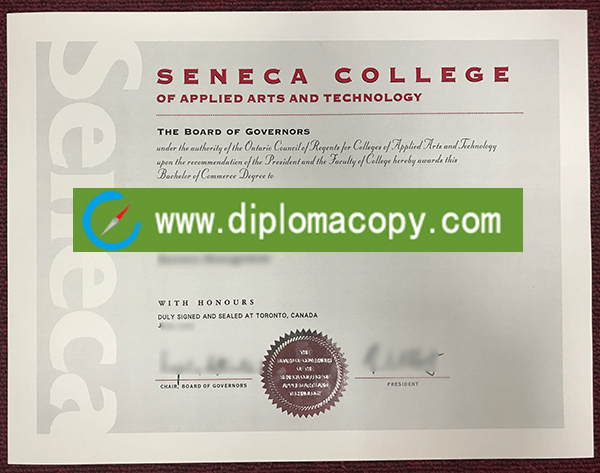 Seneca College diploma