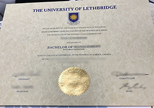 Buy University of Lethbridge fake degree