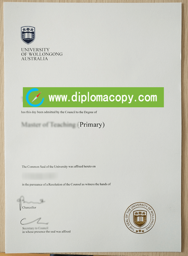 University of Wollongong diploma