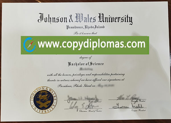 Johnson & Wales University degree