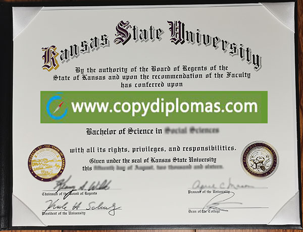 Kansas State University diploma