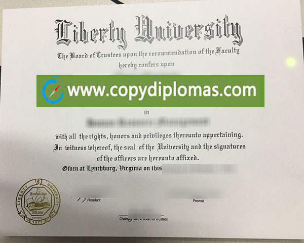 Liberty University degree