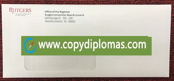 Rutgers University Envelope