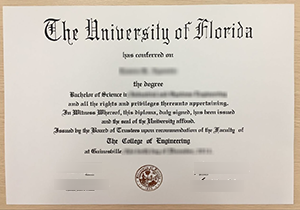 University of Florida diploma