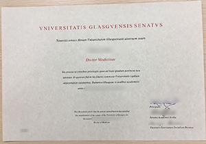 University of Glasgow diploma