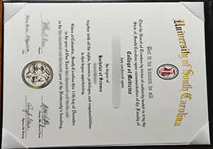 University of South Carolina diploma