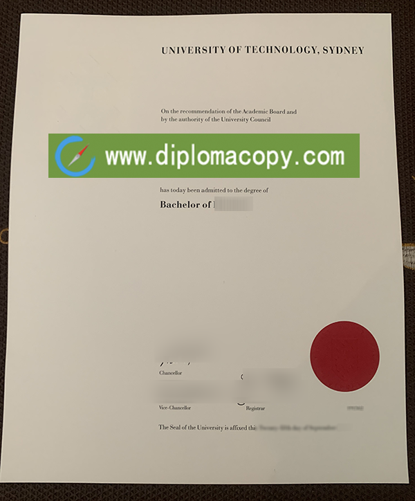 University of Technology Sydney diploma