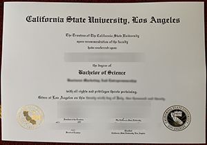 CSULA diploma