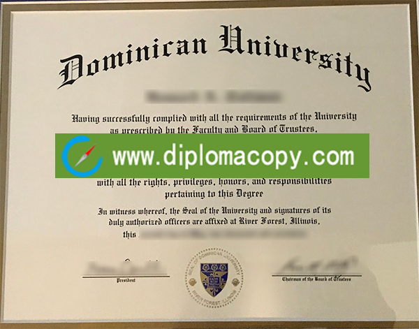 Dominican University College diploma, buy fake DUC degree