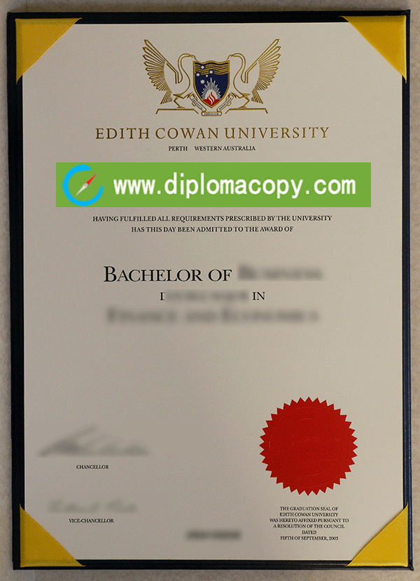 fake Edith Cowan University degree