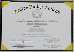 Irvine Valley College diploma