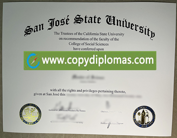 San Jose State University degree