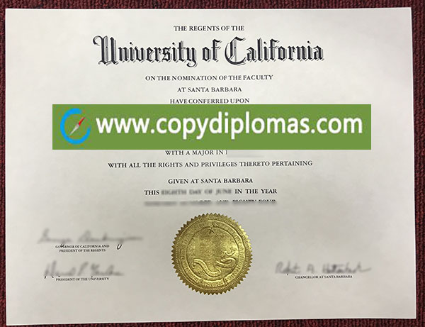 UC Santa Barbara degree