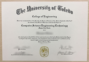 University of Toledo diploma