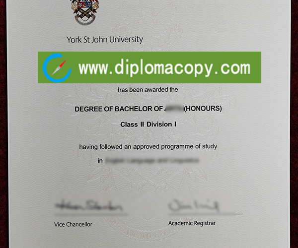 St John University Diploma