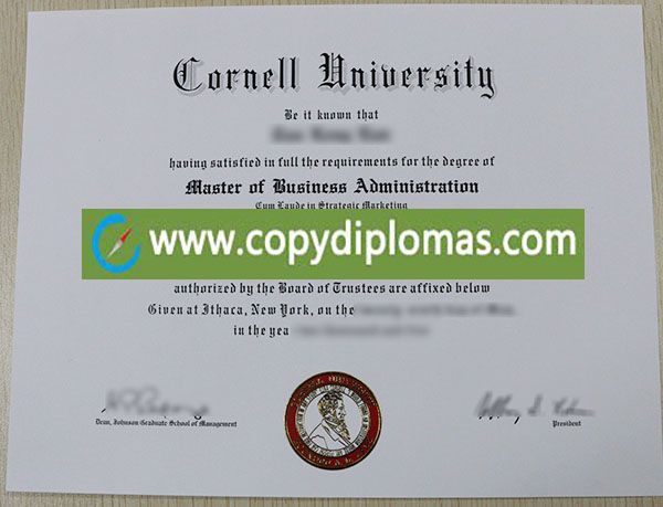 Cornell University degree