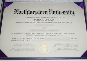 buy fake Northwestern University diploma