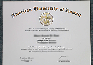 buy fake American University of Kuwait degree