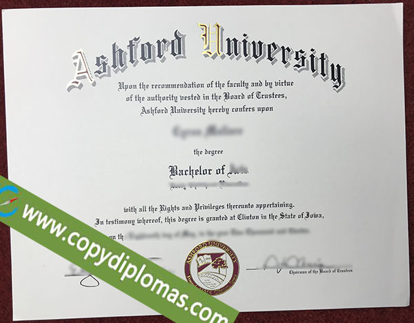 Ashford University degree