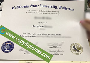 buy fake CSUF diploma