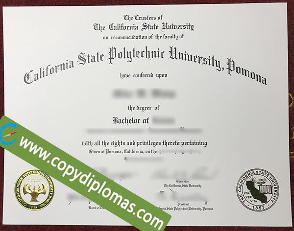 California State Polytechnic University Pomona degree