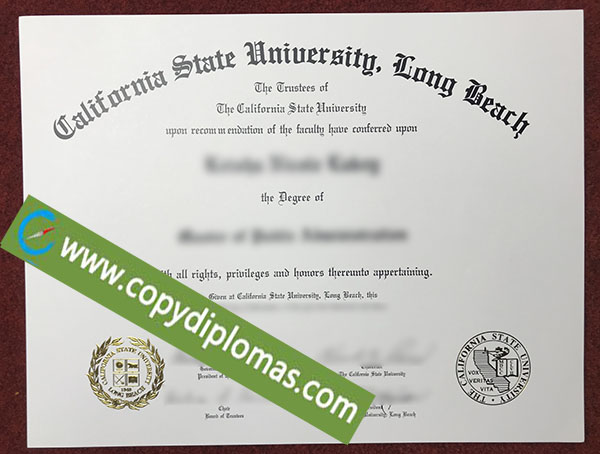 CSULB degree