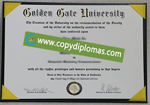 Golden Gate University degree