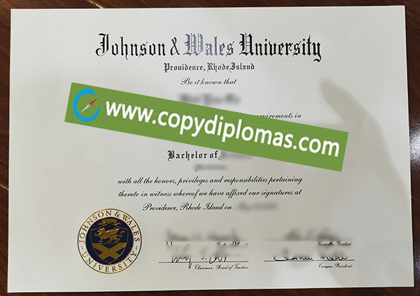 Johnson & Wales University degree