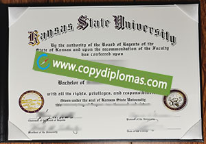 Kansas State University diploma