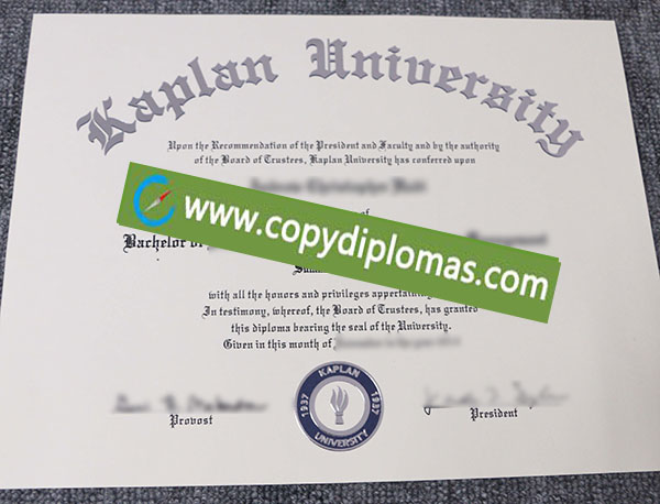 Kaplan University degree