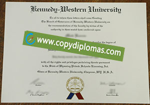 Kennedy-Western University diploma