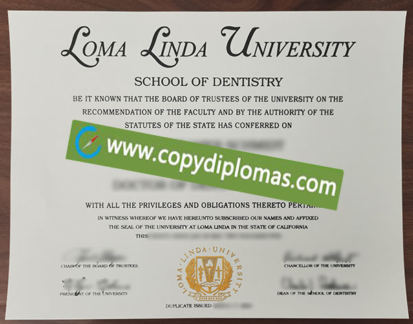 Loma Linda University degree