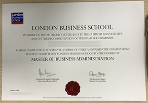 buy fake London Business School diploma