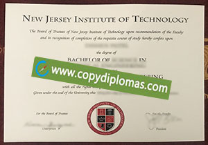 NJIT diploma