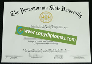 Pennsylvania State University degree